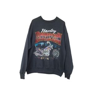 Vintage Thrifted Harley Davidson Sweatshirt